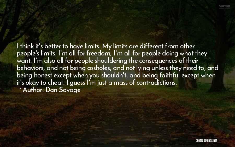 Honest Faithful Quotes By Dan Savage