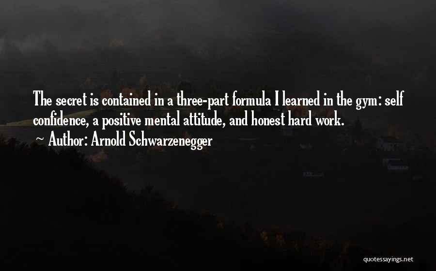 Honest Hard Work Quotes By Arnold Schwarzenegger
