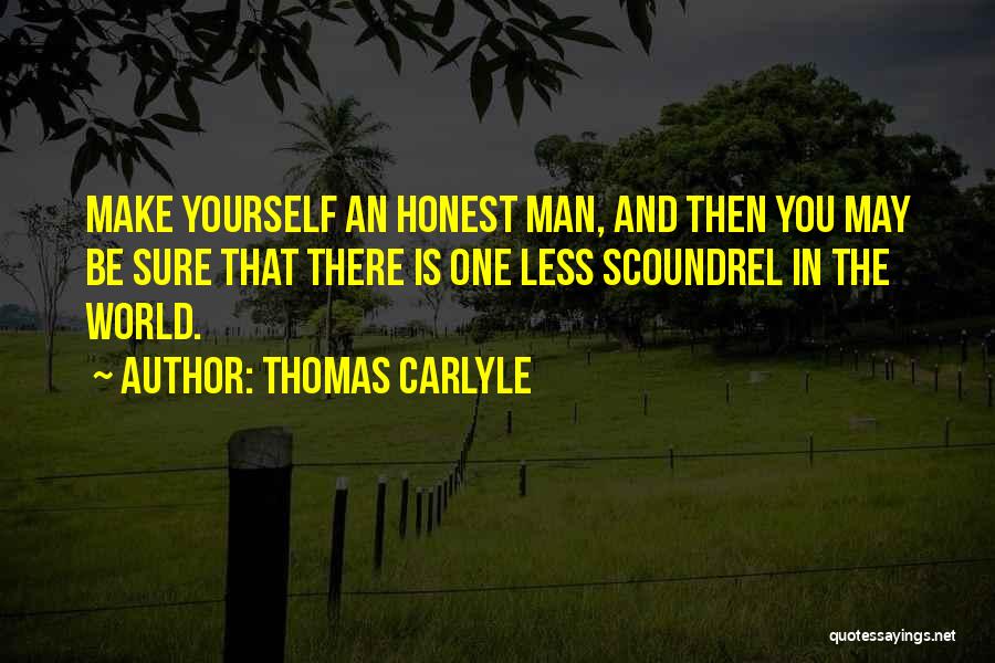 Honest Man Quotes By Thomas Carlyle