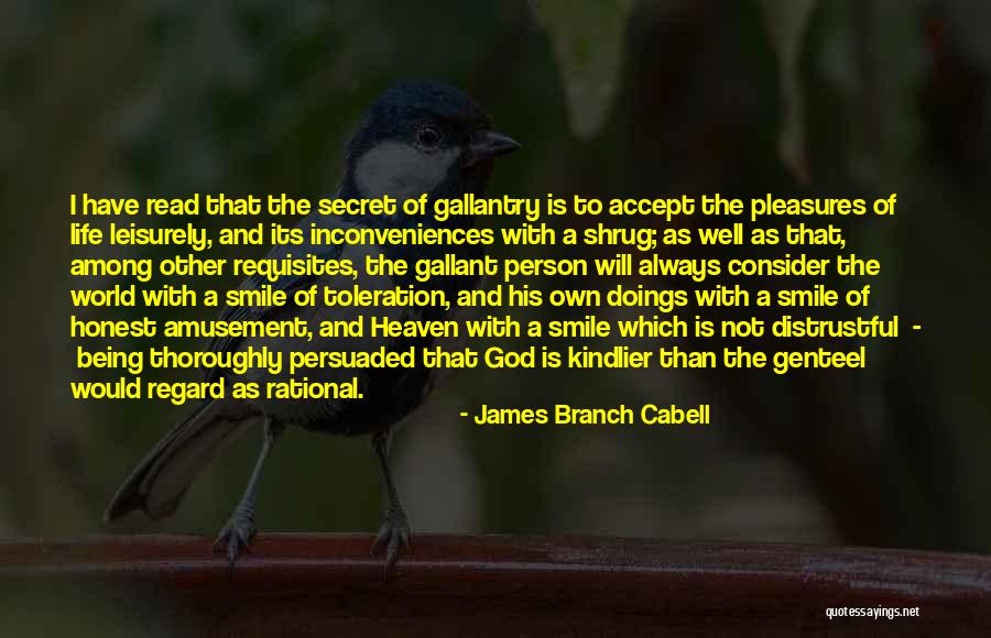 Honest To God Quotes By James Branch Cabell Honest To God Quotes By James Branch Cabell