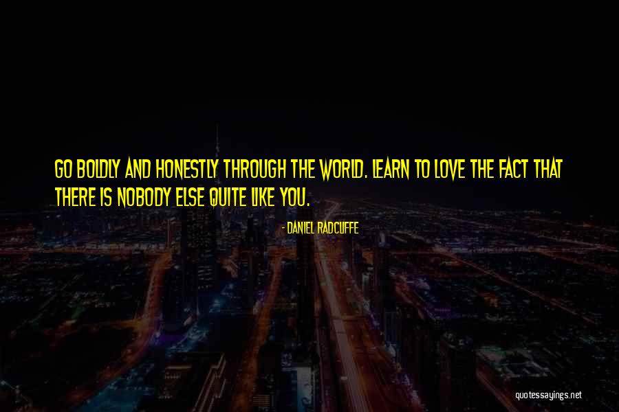 Honestly Love You Quotes By Daniel Radcliffe Honestly Love You Quotes By Daniel Radcliffe