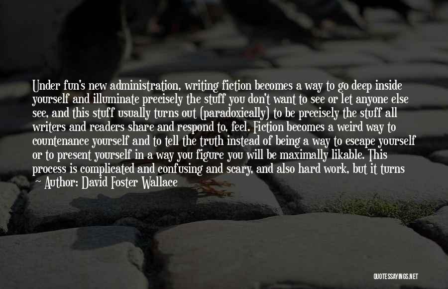 Honesty And Hard Work Quotes By David Foster Wallace