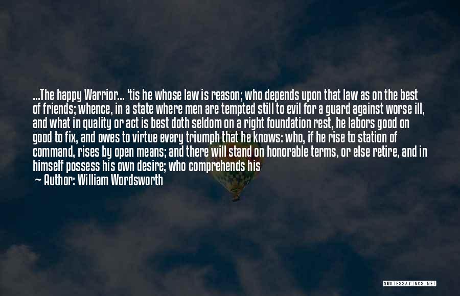 Honesty And Leadership Quotes By William Wordsworth