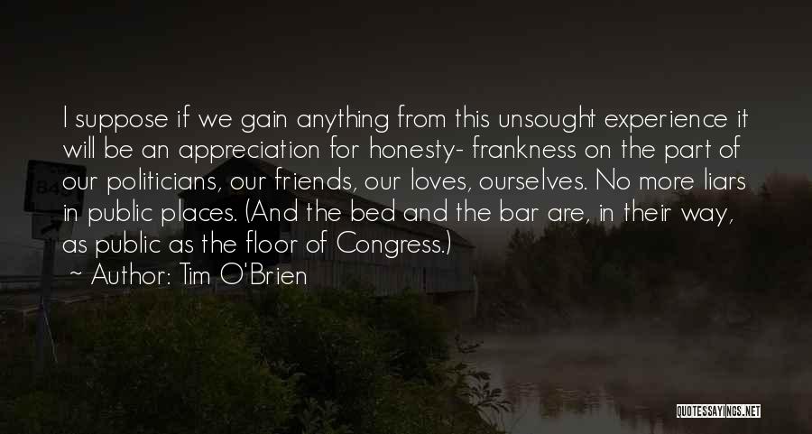 Honesty And Lying Quotes By Tim O'Brien