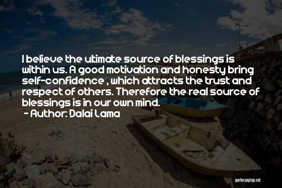 Honesty And Respect Quotes By Dalai Lama