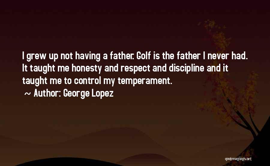 Honesty And Respect Quotes By George Lopez