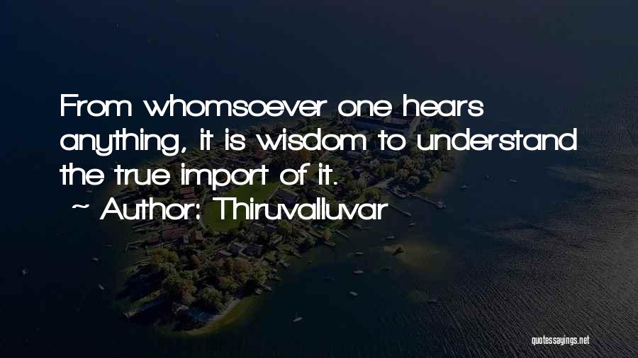 Honesty And Sincerity Quotes By Thiruvalluvar