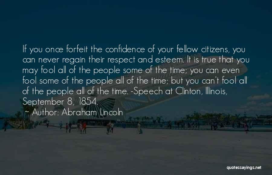 Honesty And Trust Quotes By Abraham Lincoln