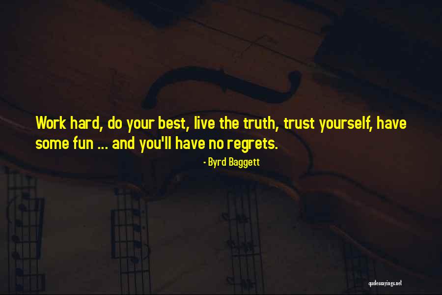 Honesty And Trust Quotes By Byrd Baggett