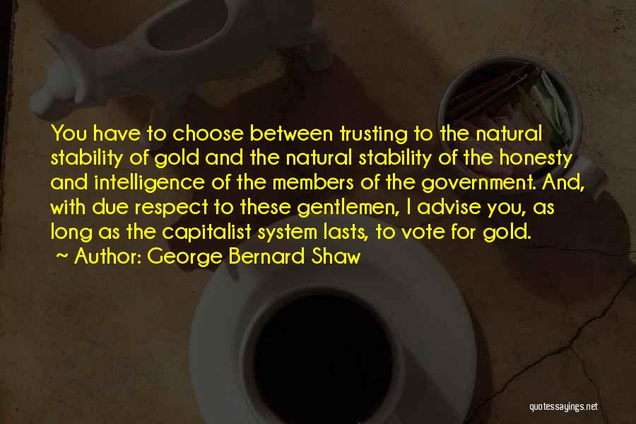 Honesty Goes A Long Way Quotes By George Bernard Shaw