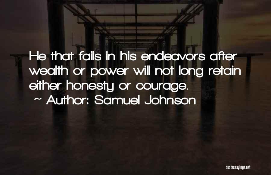 Honesty Goes A Long Way Quotes By Samuel Johnson