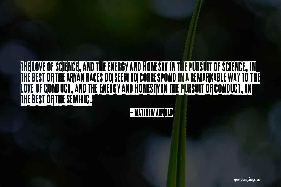 Honesty In Love Quotes By Matthew Arnold Honesty In Love Quotes By Matthew Arnold