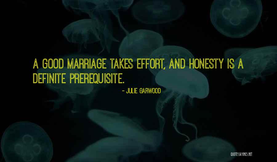 Honesty In Marriage Quotes By Julie Garwood