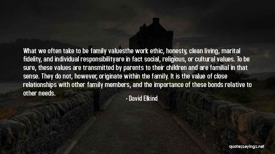 Honesty In Relationships Quotes By David Elkind