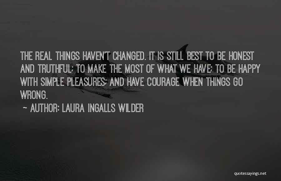 Honesty Is The Best Quotes By Laura Ingalls Wilder