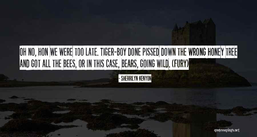 Honey And Bees Quotes By Sherrilyn Kenyon Honey And Bees Quotes By Sherrilyn Kenyon