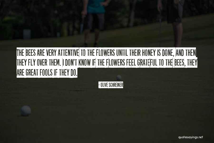 Honey Bees Quotes By Olive Schreiner Honey Bees Quotes By Olive Schreiner