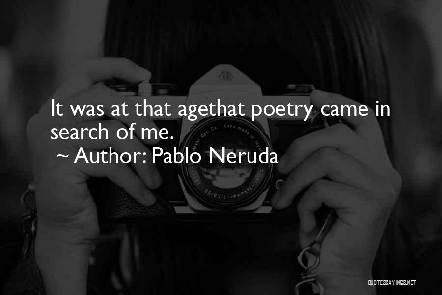 Hongs Quotes By Pablo Neruda