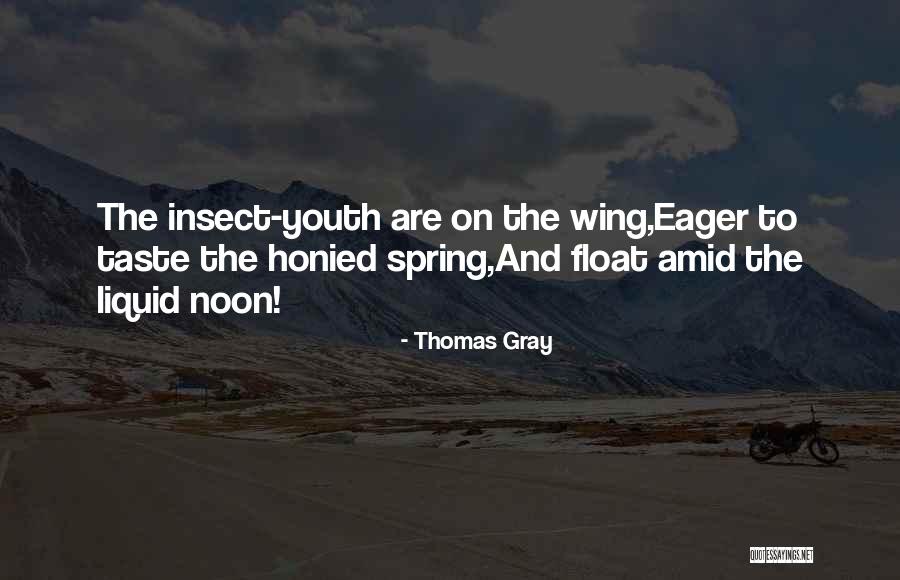 Honied Quotes By Thomas Gray Honied Quotes By Thomas Gray