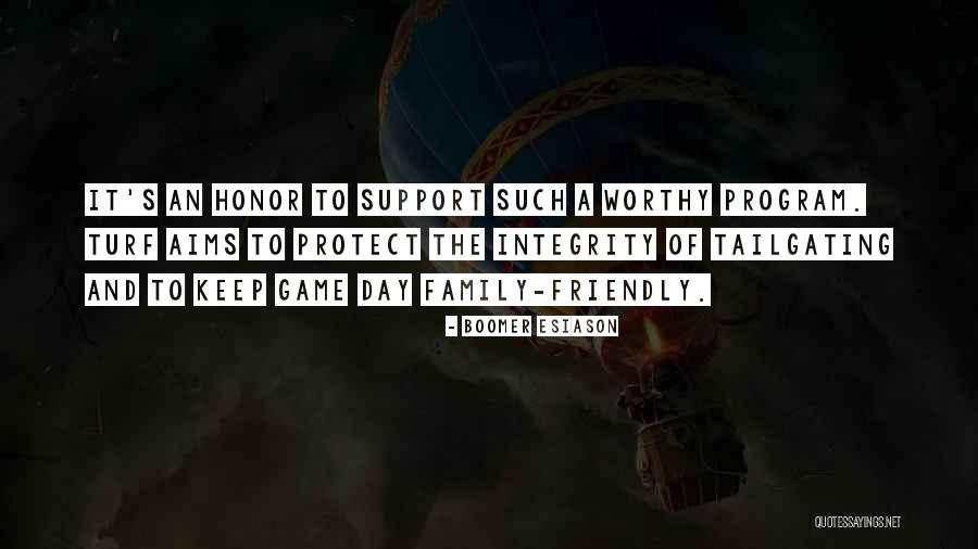 Honor And Integrity Quotes By Boomer Esiason Honor And Integrity Quotes By Boomer Esiason