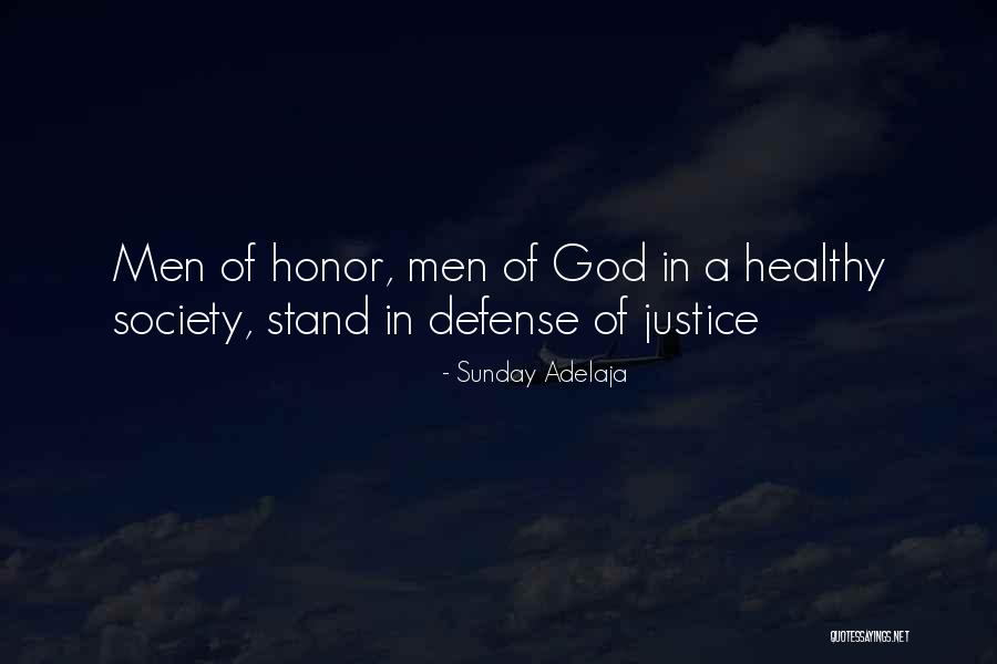 Honor Society Quotes By Sunday Adelaja