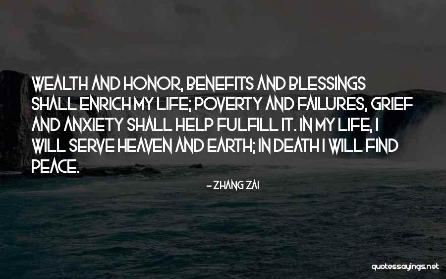 Honor Those Who Serve Quotes By Zhang Zai