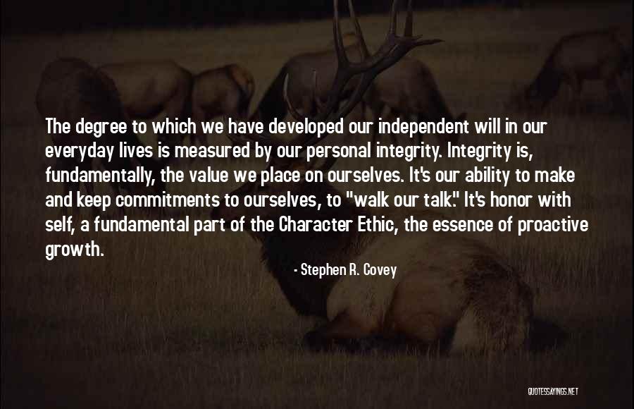 Honor Your Commitments Quotes By Stephen R. Covey Honor Your Commitments Quotes By Stephen R. Covey