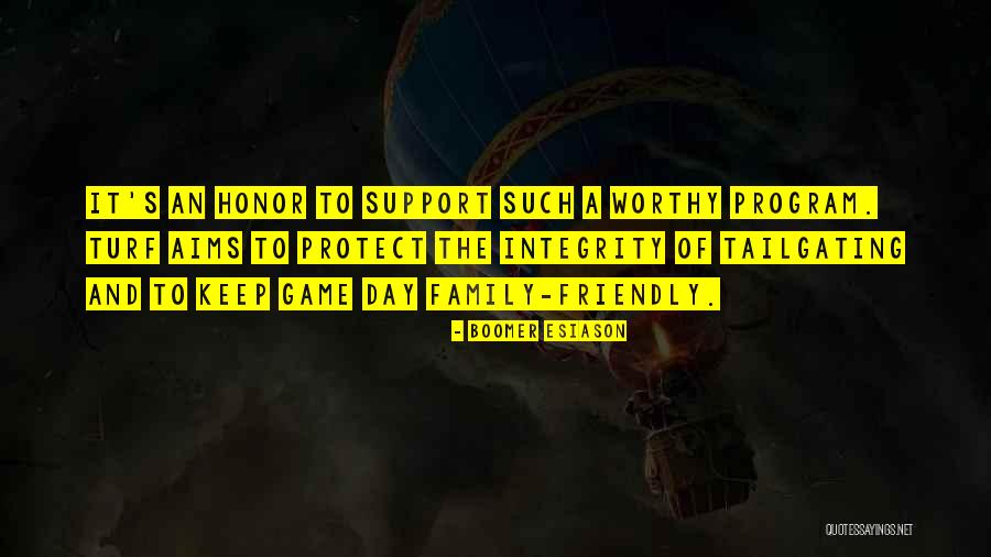 Honor Your Family Quotes By Boomer Esiason Honor Your Family Quotes By Boomer Esiason