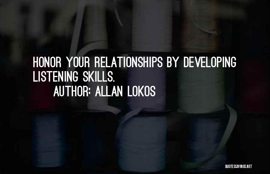 Honor Your Marriage Quotes By Allan Lokos