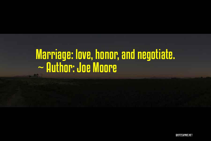 Honor Your Marriage Quotes By Joe Moore