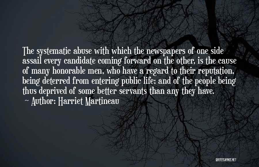 Honorable Man Quotes By Harriet Martineau