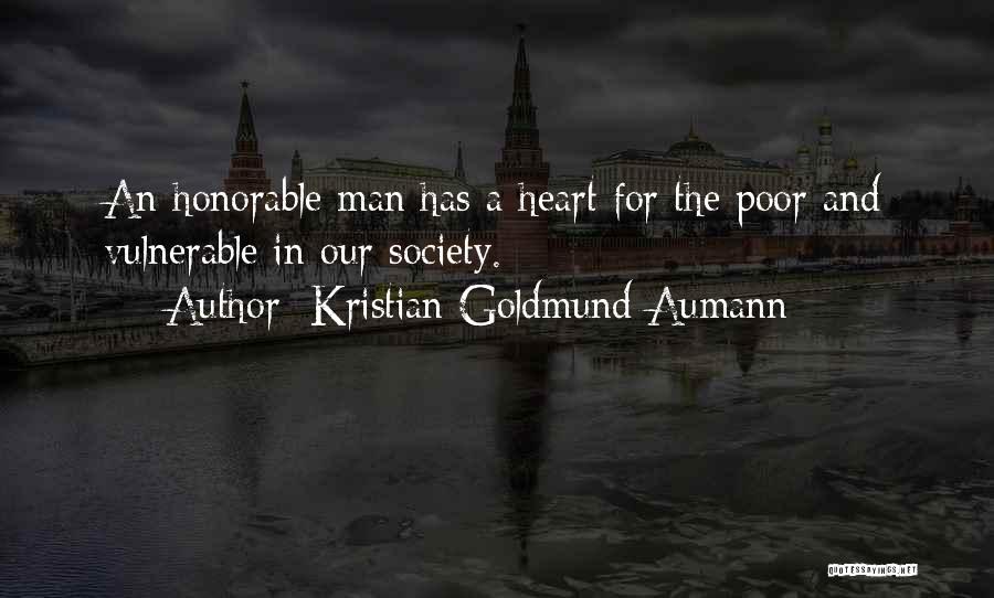 Honorable Man Quotes By Kristian Goldmund Aumann