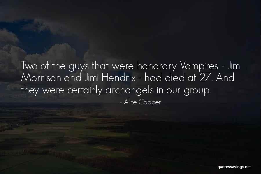 Honorary Quotes By Alice Cooper