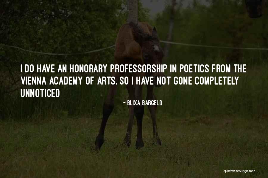 Honorary Quotes By Blixa Bargeld