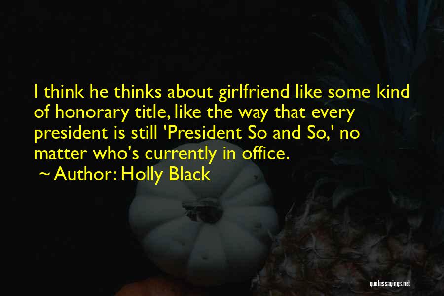 Honorary Quotes By Holly Black
