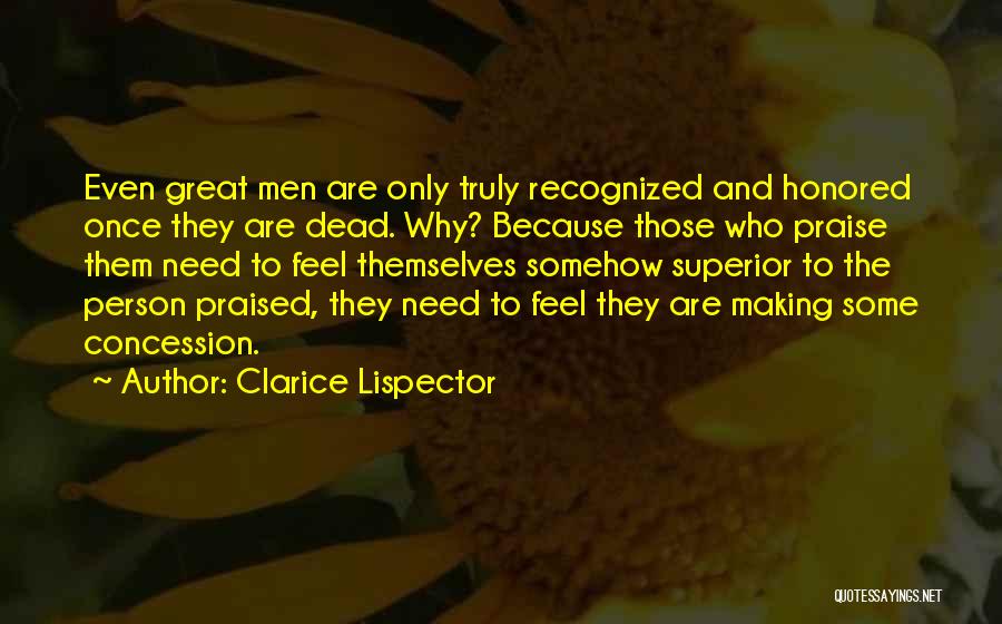 Honored Dead Quotes By Clarice Lispector