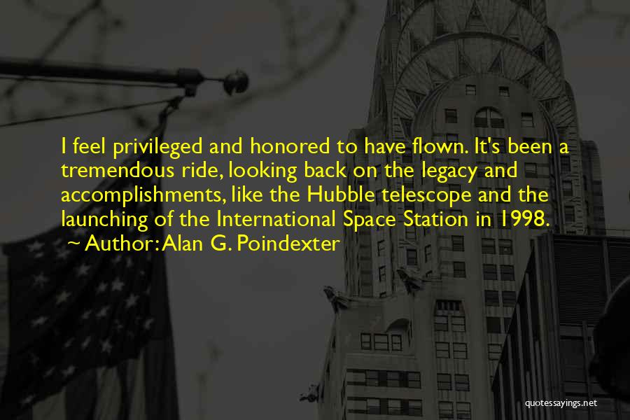 Honored Quotes By Alan G. Poindexter