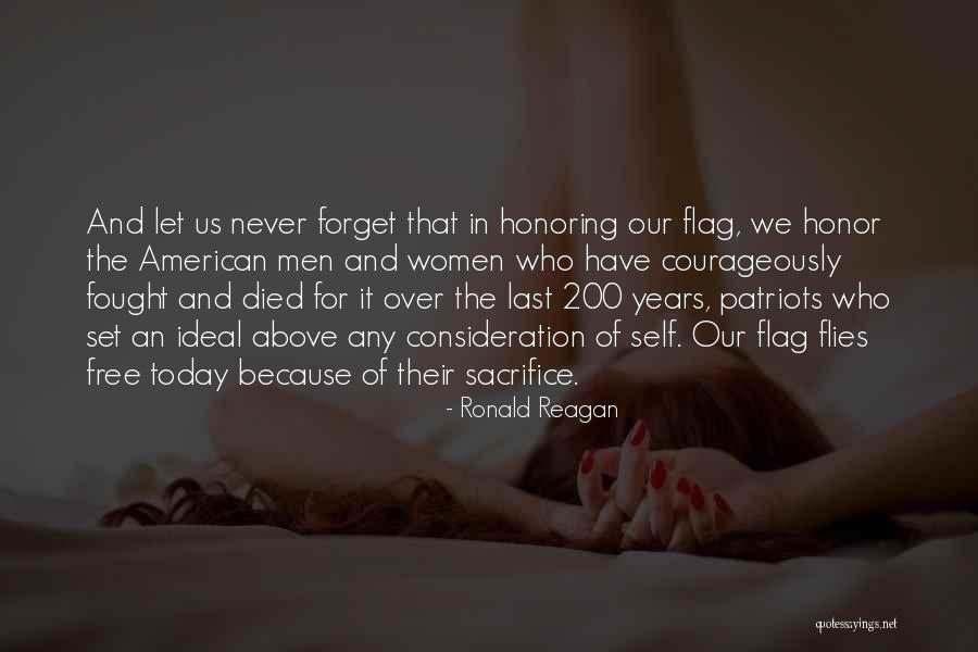 Honoring Someone Who Has Died Quotes By Ronald Reagan