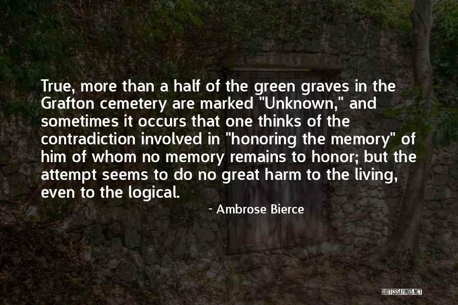Honoring Someone's Memory Quotes By Ambrose Bierce Honoring Someone's Memory Quotes By Ambrose Bierce