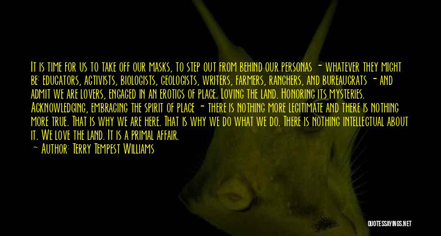 Honoring The Past Quotes By Terry Tempest Williams