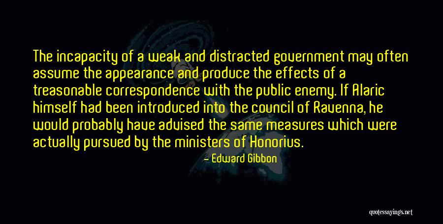 Honorius Quotes By Edward Gibbon Honorius Quotes By Edward Gibbon