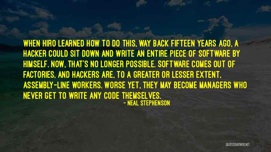 Honost Trailers Quotes By Neal Stephenson Honost Trailers Quotes By Neal Stephenson