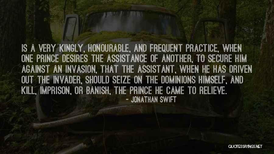 Honourable Quotes By Jonathan Swift