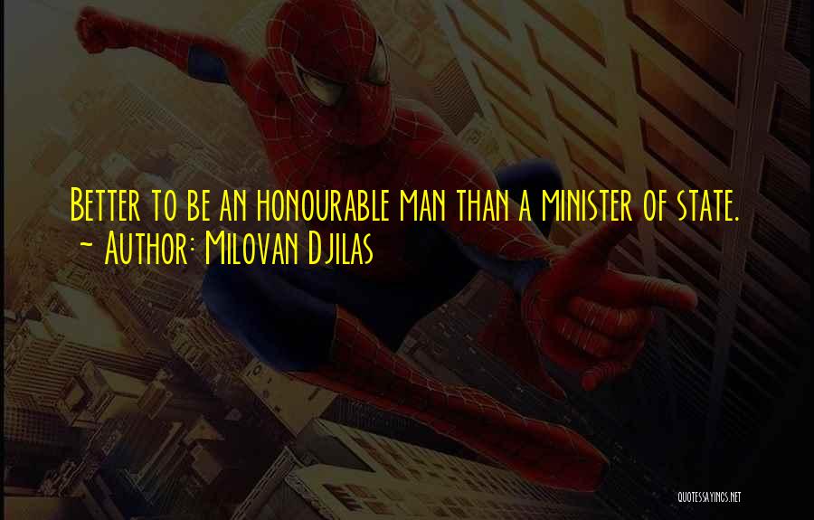 Honourable Quotes By Milovan Djilas