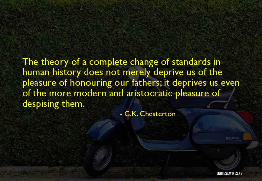 Honouring The Past Quotes By G.K. Chesterton