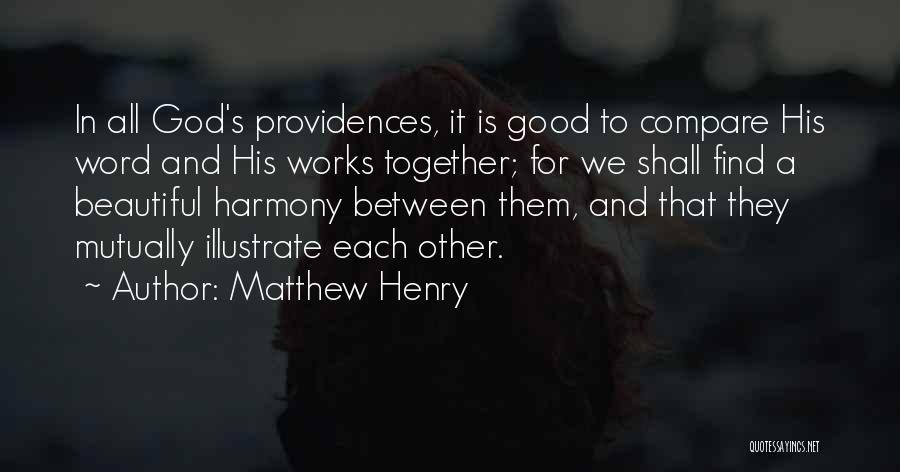 Honrado Sinonimos Quotes By Matthew Henry