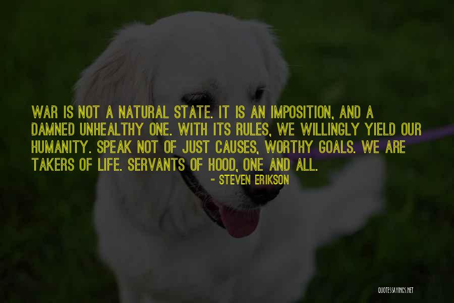 Hood Life Quotes By Steven Erikson Hood Life Quotes By Steven Erikson