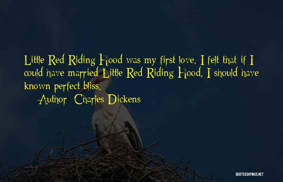 Hood Love Quotes By Charles Dickens