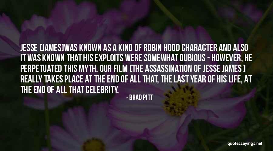 Hood Quotes By Brad Pitt