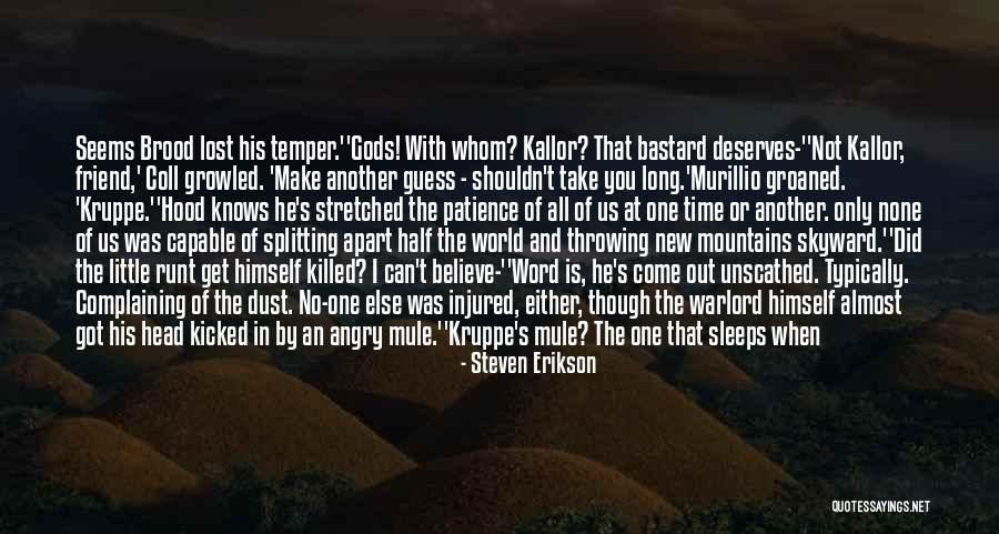 Hood Quotes By Steven Erikson Hood Quotes By Steven Erikson